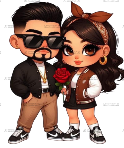 Valentine Couple-3 DTF Transfer