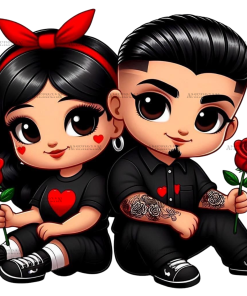 Valentine Couple-4 DTF Transfer