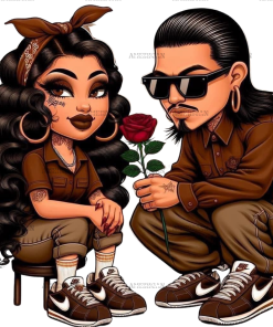 Valentine Couple-5 DTF Transfer