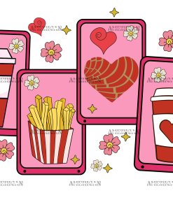 Valentine Pan Dulce-2 DTF Transfer