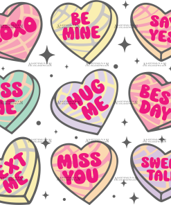 Valentines Candies-5 DTF Transfer