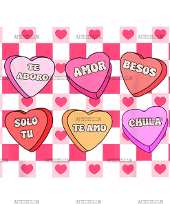 Valentines Candies-7 DTF Transfer