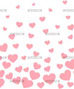 Valentines Day Hearts-11 UV DTF Transfer