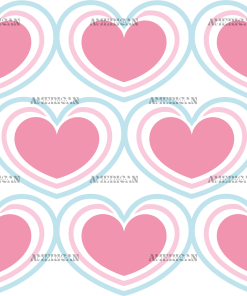 Valentines Day Hearts-3 UV DTF Transfer