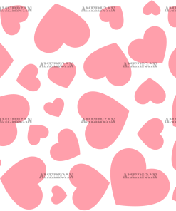 Valentines Day Hearts-6 UV DTF Transfer
