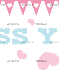 Valentines Day Miss You UV DTF Transfer