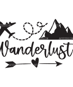 Wanderlust DTF Transfer