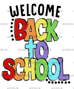 Welcome Back To School Doodle-2 DTF Transfer