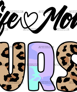 Wife Mom Nurse UV DTF Transfer