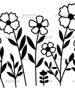 Wild Flowers-10 UV DTF Transfer