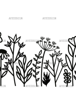 Wild Flowers-12 UV DTF Transfer