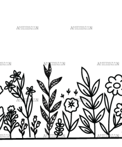 Wild Flowers-15 UV DTF Transfer