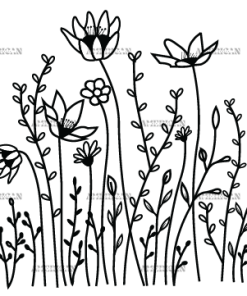 Wild Flowers-18 UV DTF Transfer