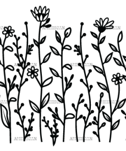 Wild Flowers-19 UV DTF Transfer