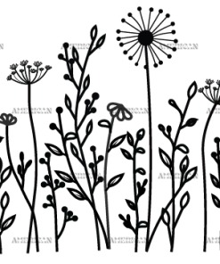 Wild Flowers-22 UV DTF Transfer