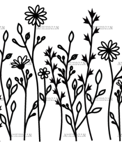 Wild Flowers-26 UV DTF Transfer