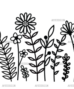 Wild Flowers-6 UV DTF Transfer