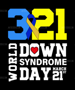 World Down Syndrome Day-6 DTF Transfer