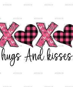 Xoxo Hugs And Kisses DTF Transfer