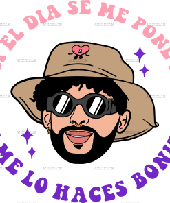 Y Si El Dia Se Me Pone Feo Tu Me Lo Haces Bonito-1 DTF Transfer