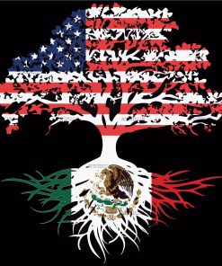 American Tree Mexican Roots Dtf Transfer