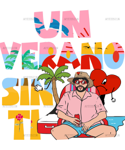 Bad Bunny Un Verano Sin Ti 3 Dtf Transfer