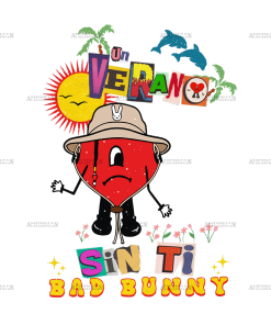 Bad Bunny Un Verano Sin Ti 4 Dtf Transfer
