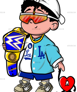 Bad Bunny Baby Dtf Transfer