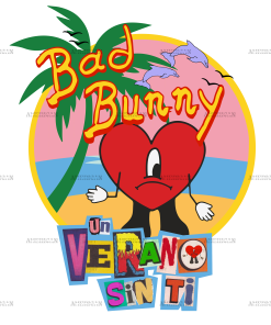 Bad Bunny Un Verano Sin Ti 2 Dtf Transfer