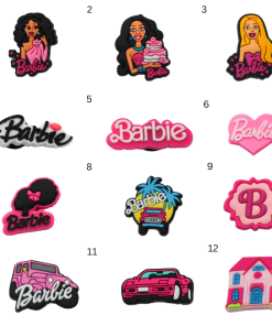 Barbie Croc Charms