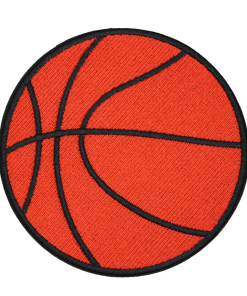 Basketball Patch (Large/Embroidery)