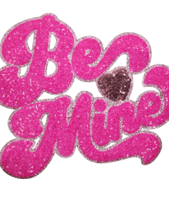 Be Mine Pink Patch (Large/Sequin)