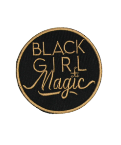 Black Girl Magic - Black Patch (Small/Embroidery)