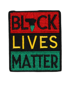 Black Lives Matter Patch (Small/Embroidery)