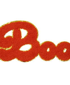 Boo Orange Patch (Medium/Chenille)
