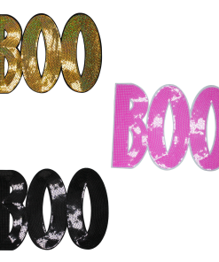 Boo Patch (Large/Sequin)