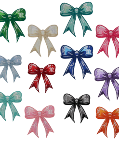 Bow Patch (Small/Embroidery)