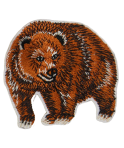 Grizzly Bear Patch (Small/Embroidery)