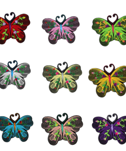 Colorful Butterflies Patch (Small/Embroidery)