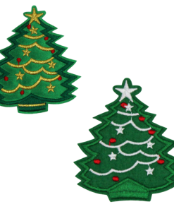 Green Christmas Tree Patch (Small/Embroidery)
