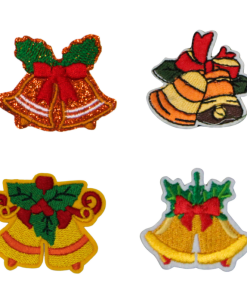 Christmas Bells Patch (Small/Embroidery)