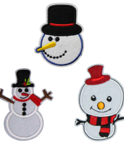 Snowman Patch (Small/Embroidery)