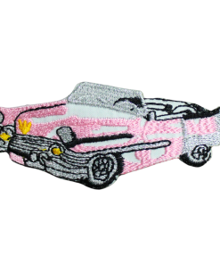 Pink Car Patch (Small/Embroidery)