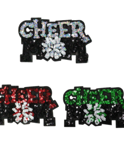 Cheer Mom Patch (Small/Sequin)