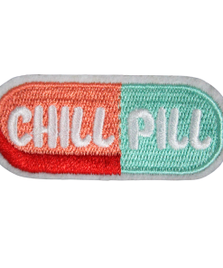 Chill Pill Patch (Small/Embroidery)