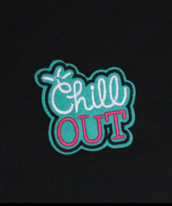 Chill Out Patch (Small/Embroidery)