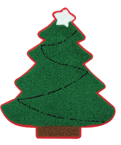 Christmas Tree Patch (Large/Chenille)