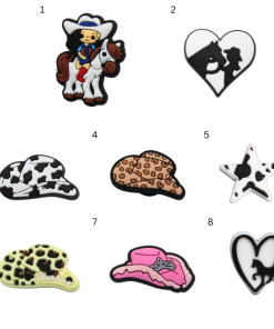 Cowboy Croc Charms