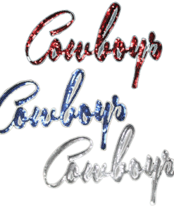 Cowboys Patch (Large/Sequin)