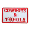 Cowboys & Tequila Patch (Small/Embroidery)